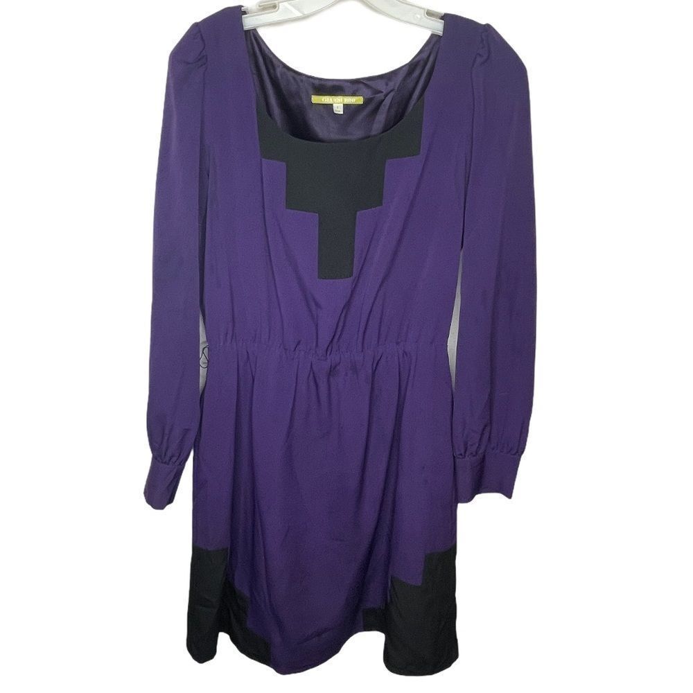 Gianni Bini Dress Purple Black